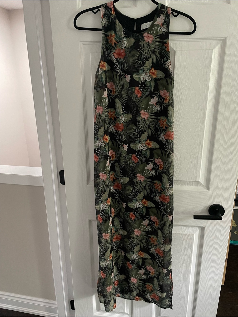 Floral maxi dress | Simons Contemporaine